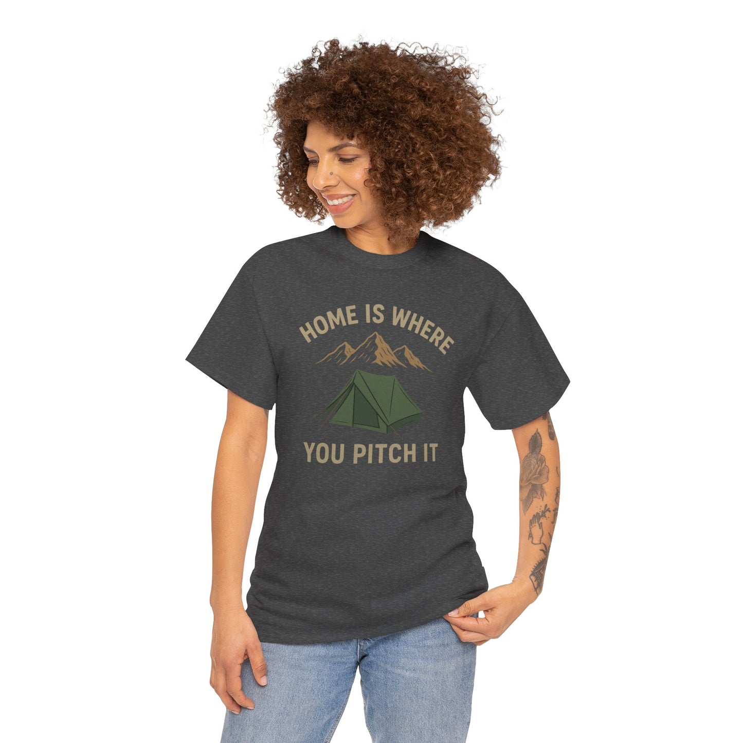 Home Is Where You Pitch It T-Shirt, Camping Tee, Outdoor Enthusiast Gift, Nature Lover Apparel, Funny Hiking Shirt, Adventure Travel [...]