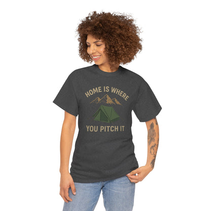 Home Is Where You Pitch It T-Shirt, Camping Tee, Outdoor Enthusiast Gift, Nature Lover Apparel, Funny Hiking Shirt, Adventure Travel [...]