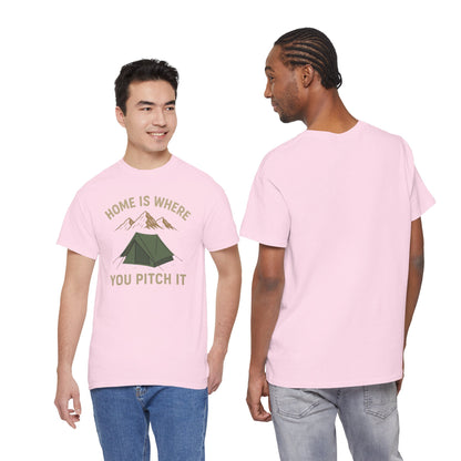 Home Is Where You Pitch It T-Shirt, Camping Tee, Outdoor Enthusiast Gift, Nature Lover Apparel, Funny Hiking Shirt, Adventure Travel [...]