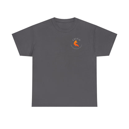 Copy of Stylish Unisex Heavy Cotton Tee with Cool Fox Design - Perfect for Casual Wear, Gift, Everyday Comfort, and Nature Lovers