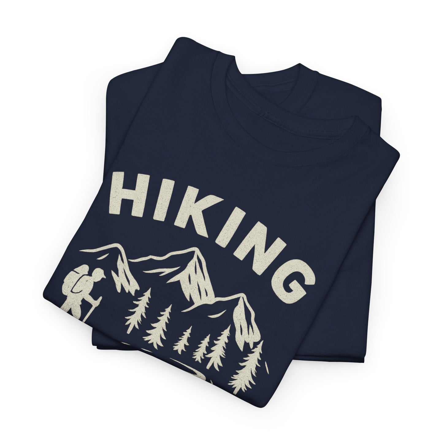 Unisex Heavy Cotton Adventure Tee – Outdoor Hiking Shirt, Sustainable Eco-Friendly T-Shirt for Nature Lovers & Everyday Wear