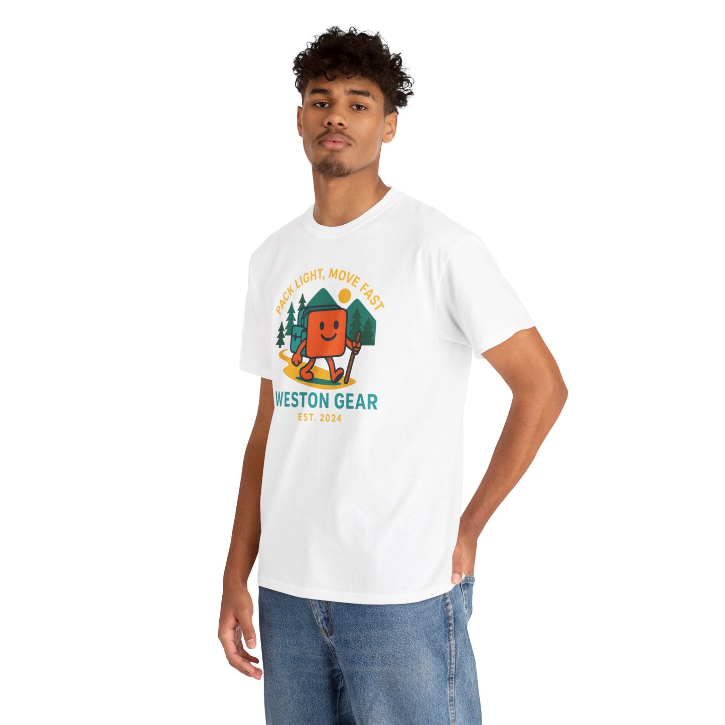 Adventurous Spirit Tee | Outdoor Hiking T-Shirt, Unisex Cotton Shirt, Gift for Nature Lovers, Camping Apparel, Cute Graphic Tee
