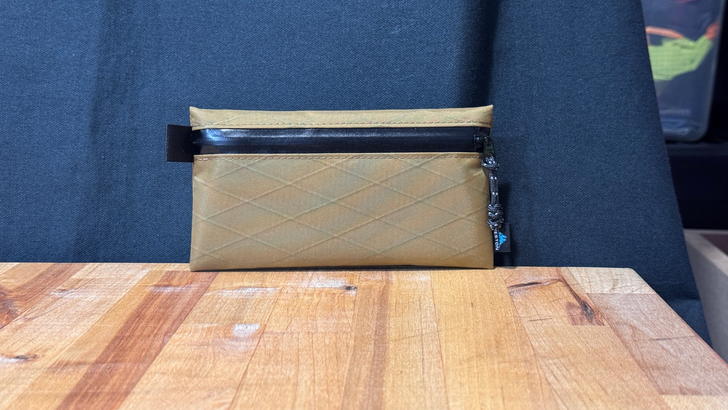 X-Pac Zip Pouches – Ultralight and Weatherproof EDC Wallets or Passport Holders for Hiking, Backpacking & Travel, Trail-Ready Adventure Gear