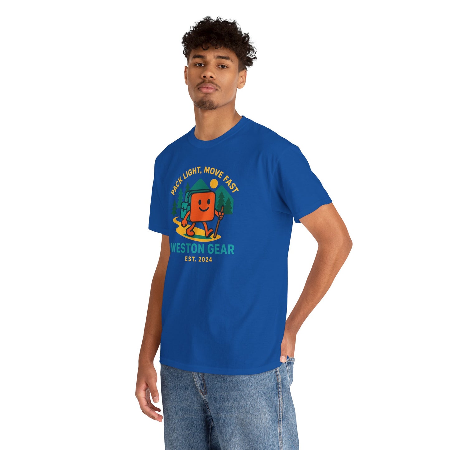 Adventurous Spirit Tee | Outdoor Hiking T-Shirt, Unisex Cotton Shirt, Gift for Nature Lovers, Camping Apparel, Cute Graphic Tee