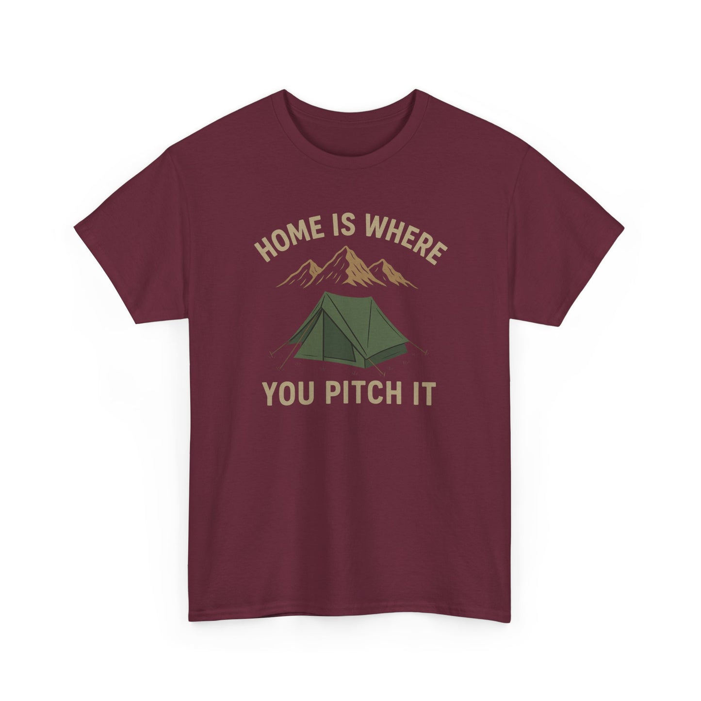 Home Is Where You Pitch It T-Shirt, Camping Tee, Outdoor Enthusiast Gift, Nature Lover Apparel, Funny Hiking Shirt, Adventure Travel [...]