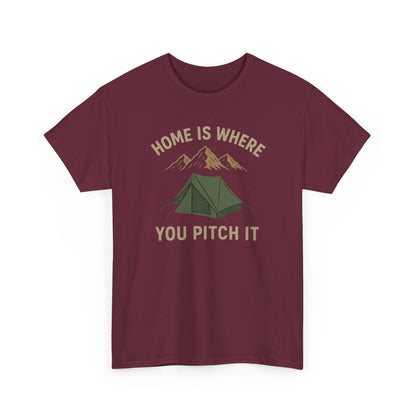 Home Is Where You Pitch It T-Shirt, Camping Tee, Outdoor Enthusiast Gift, Nature Lover Apparel, Funny Hiking Shirt, Adventure Travel [...]