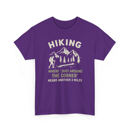 Unisex Heavy Cotton Adventure Tee – Outdoor Hiking Shirt, Sustainable Eco-Friendly T-Shirt for Nature Lovers & Everyday Wear