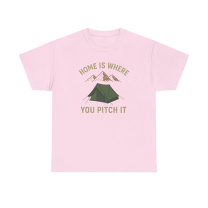 Home Is Where You Pitch It T-Shirt, Camping Tee, Outdoor Enthusiast Gift, Nature Lover Apparel, Funny Hiking Shirt, Adventure Travel [...]