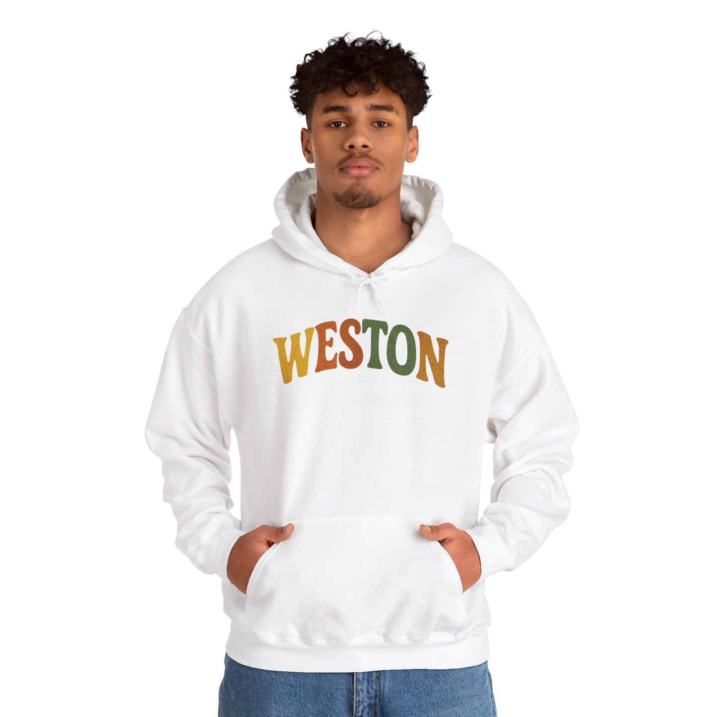 Weston Unisex Heavy Blend™ Hoodie - Cozy Casual Sweatshirt, Perfect for Fall, Gift for Him or Her, Everyday Comfort, Relaxed Style