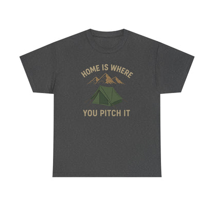 Home Is Where You Pitch It T-Shirt, Camping Tee, Outdoor Enthusiast Gift, Nature Lover Apparel, Funny Hiking Shirt, Adventure Travel [...]