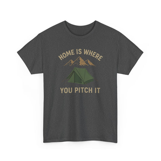 Home Is Where You Pitch It T-Shirt, Camping Tee, Outdoor Enthusiast Gift, Nature Lover Apparel, Funny Hiking Shirt, Adventure Travel [...]