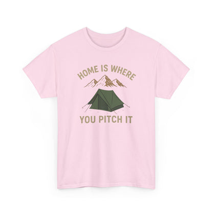 Home Is Where You Pitch It T-Shirt, Camping Tee, Outdoor Enthusiast Gift, Nature Lover Apparel, Funny Hiking Shirt, Adventure Travel [...]