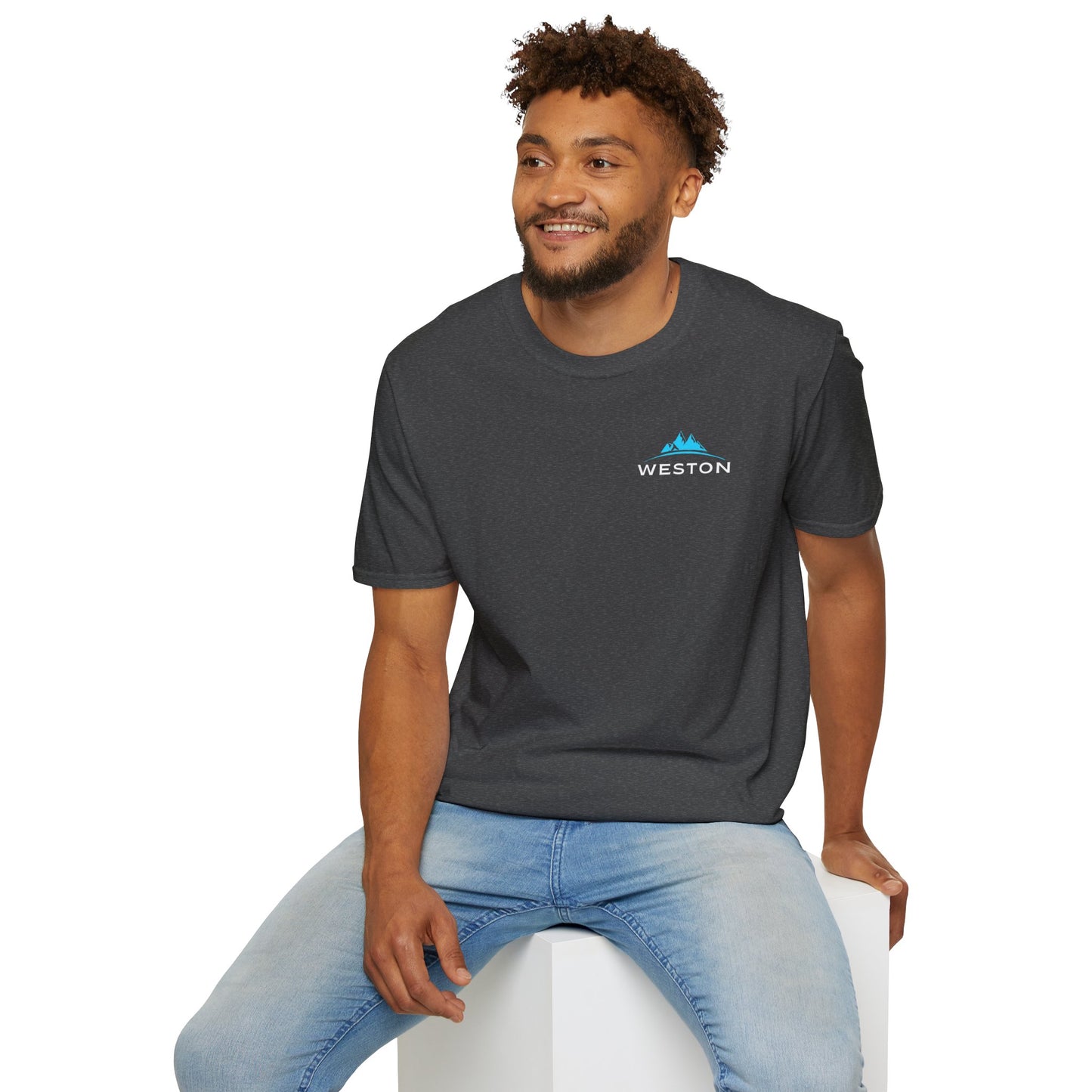 Weston Gear Logo T-Shirt | Softstyle Unisex Tee for Hikers, Campers & Outdoor Adventurers – Comfortable Everyday Wear