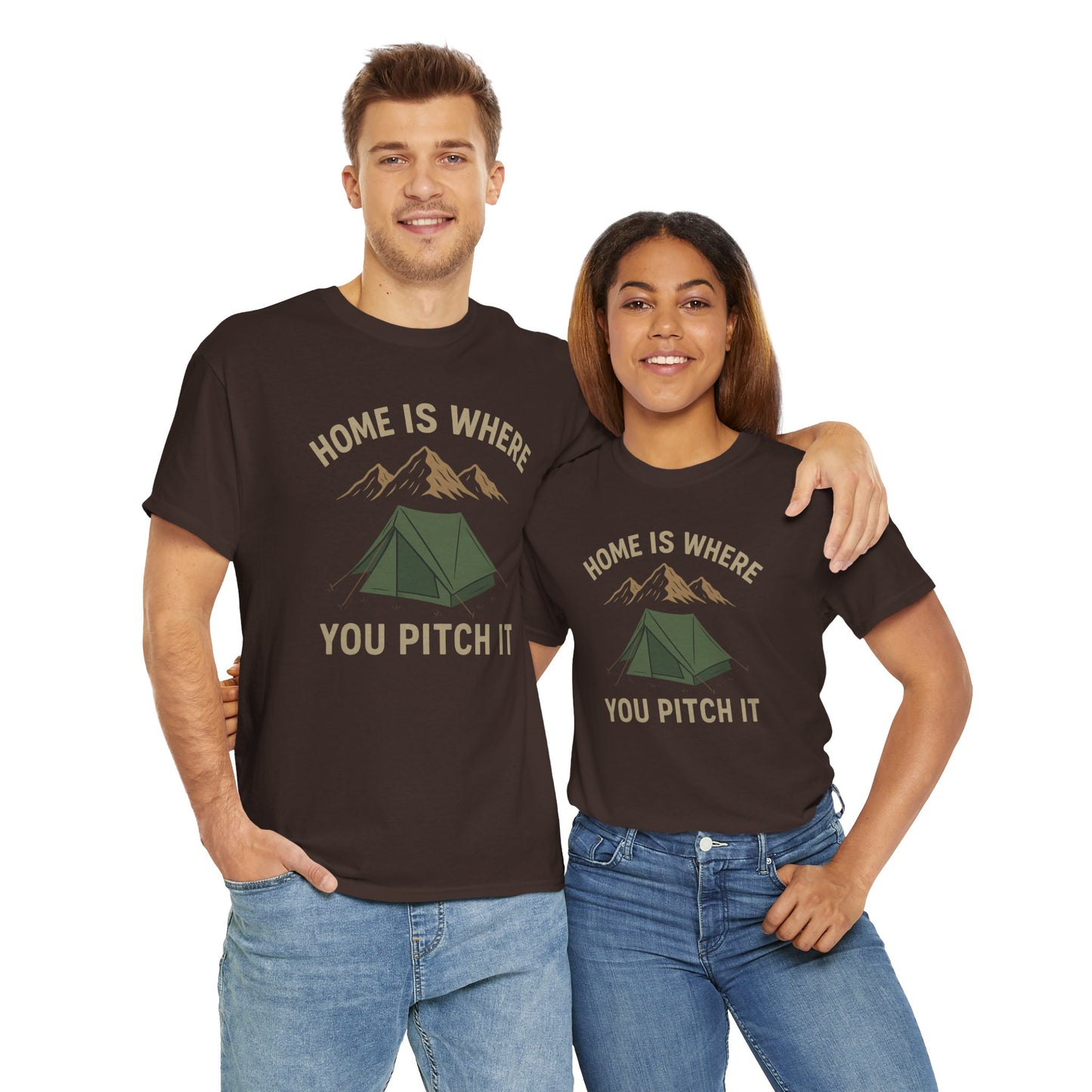Home Is Where You Pitch It T-Shirt, Camping Tee, Outdoor Enthusiast Gift, Nature Lover Apparel, Funny Hiking Shirt, Adventure Travel [...]