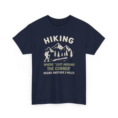 Unisex Heavy Cotton Adventure Tee – Outdoor Hiking Shirt, Sustainable Eco-Friendly T-Shirt for Nature Lovers & Everyday Wear