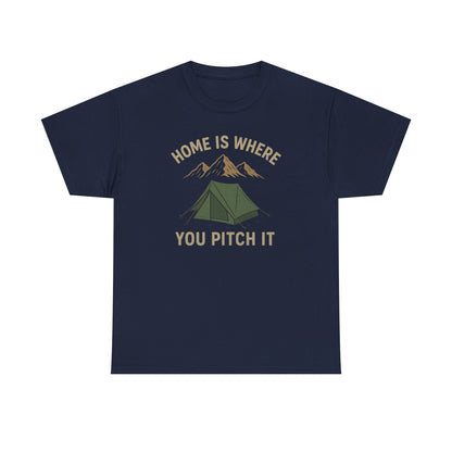 Home Is Where You Pitch It T-Shirt, Camping Tee, Outdoor Enthusiast Gift, Nature Lover Apparel, Funny Hiking Shirt, Adventure Travel [...]