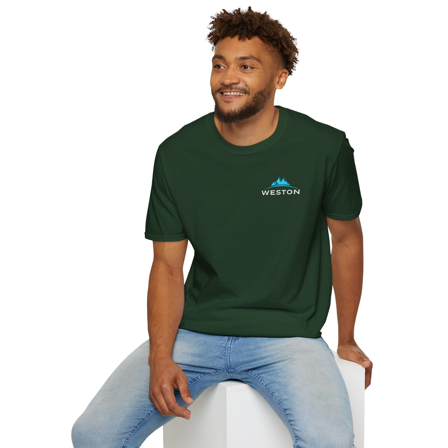 Weston Gear Logo T-Shirt | Softstyle Unisex Tee for Hikers, Campers & Outdoor Adventurers – Comfortable Everyday Wear