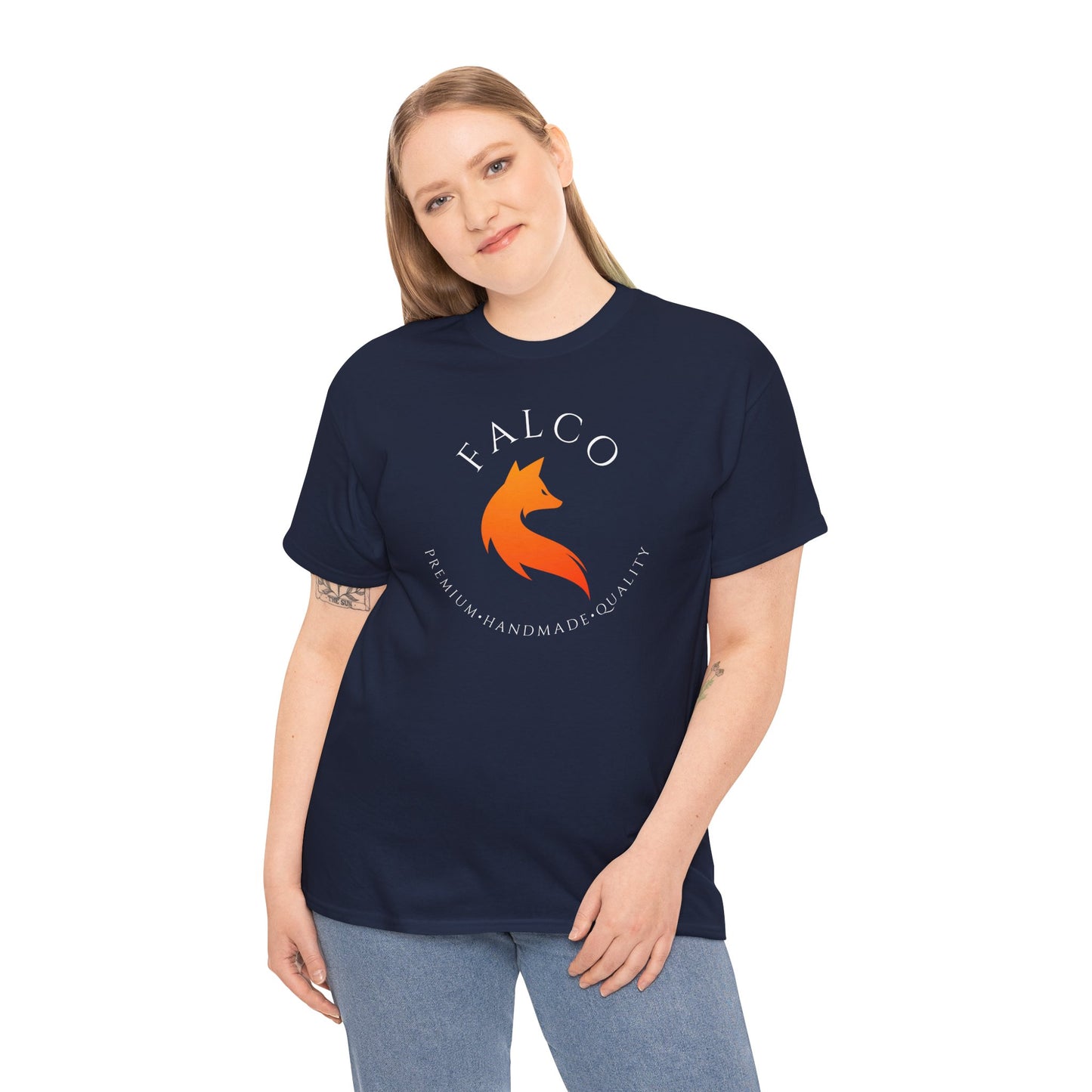 Stylish Unisex Heavy Cotton Tee with Cool Fox Design - Perfect for Casual Wear, Gift, Everyday Comfort, and Nature Lovers