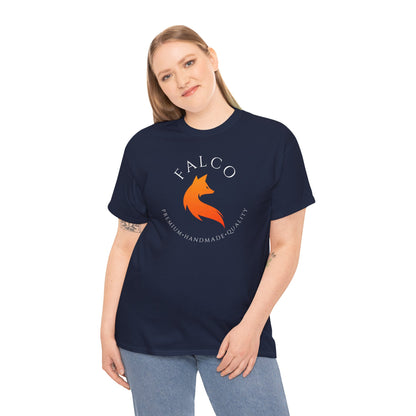 Stylish Unisex Heavy Cotton Tee with Cool Fox Design - Perfect for Casual Wear, Gift, Everyday Comfort, and Nature Lovers