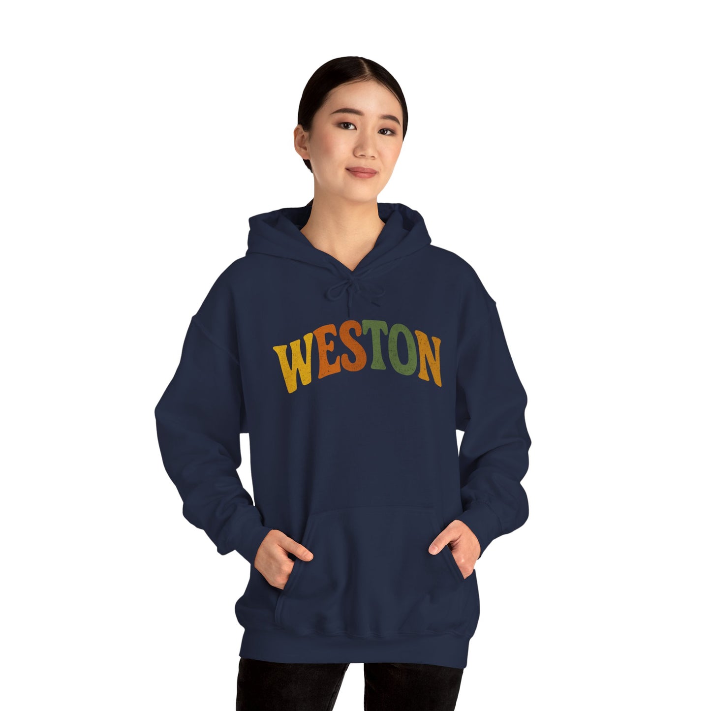 Weston Unisex Heavy Blend™ Hoodie - Cozy Casual Sweatshirt, Perfect for Fall, Gift for Him or Her, Everyday Comfort, Relaxed Style