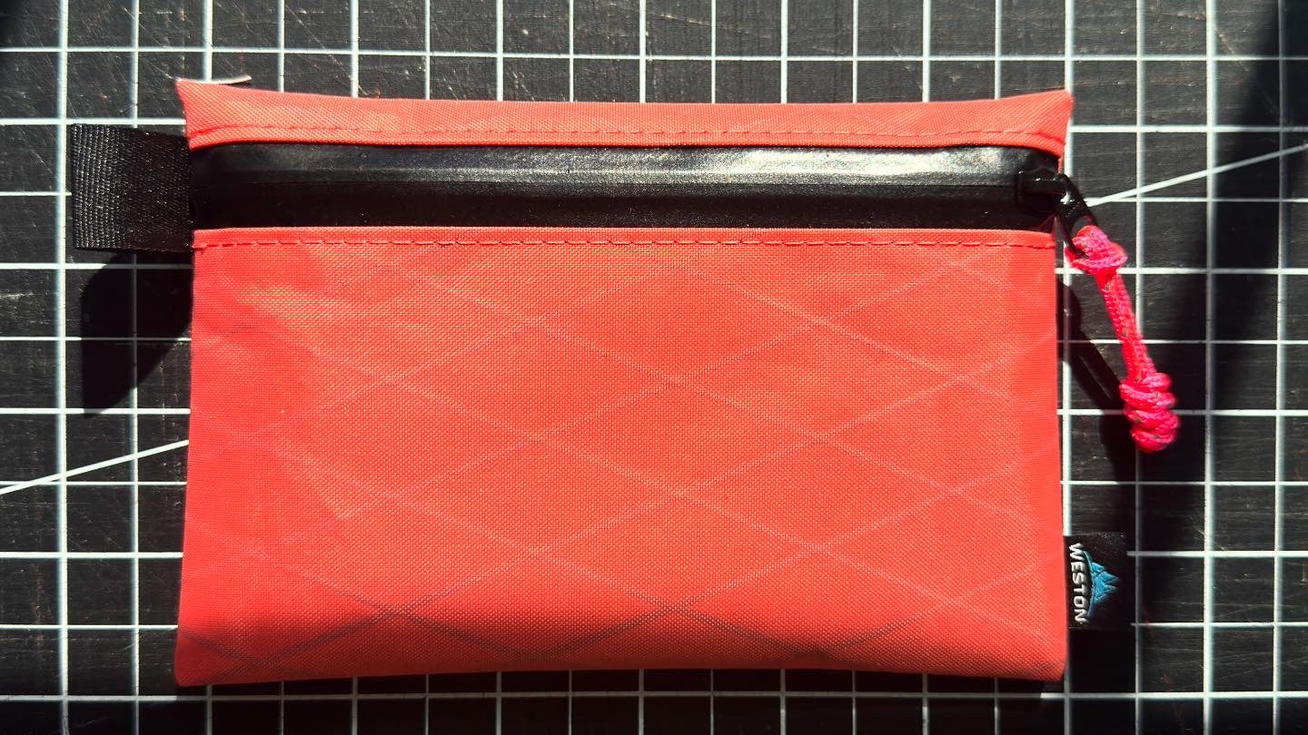 X-Pac Zip Pouches – Ultralight and Weatherproof EDC Wallets or Passport Holders for Hiking, Backpacking & Travel, Trail-Ready Adventure Gear