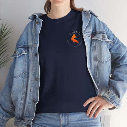 Copy of Stylish Unisex Heavy Cotton Tee with Cool Fox Design - Perfect for Casual Wear, Gift, Everyday Comfort, and Nature Lovers