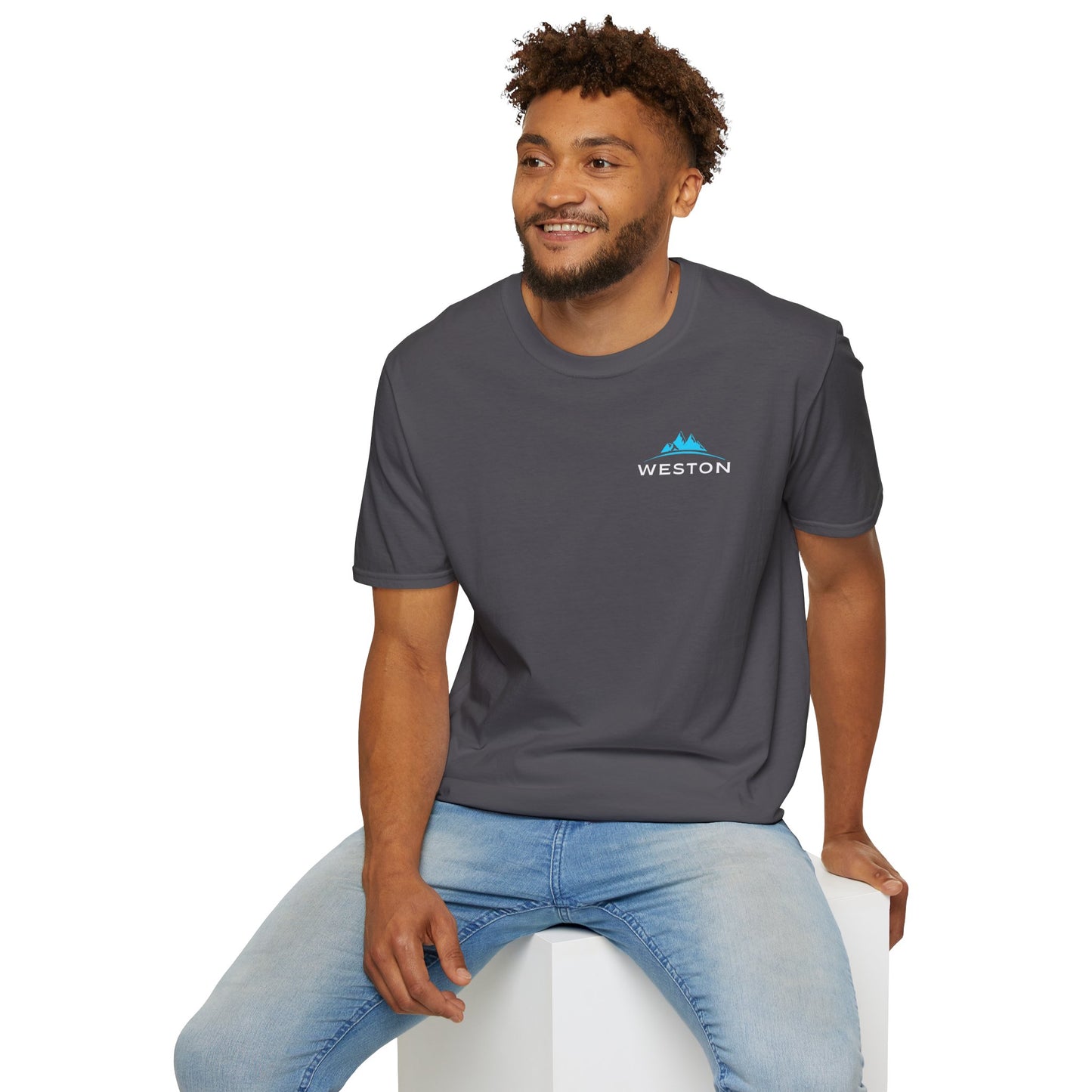 Weston Gear Logo T-Shirt | Softstyle Unisex Tee for Hikers, Campers & Outdoor Adventurers – Comfortable Everyday Wear