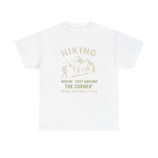 Unisex Heavy Cotton Adventure Tee – Outdoor Hiking Shirt, Sustainable Eco-Friendly T-Shirt for Nature Lovers & Everyday Wear