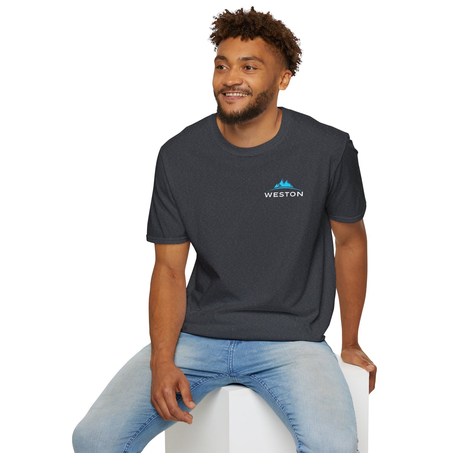Weston Gear Logo T-Shirt | Softstyle Unisex Tee for Hikers, Campers & Outdoor Adventurers – Comfortable Everyday Wear