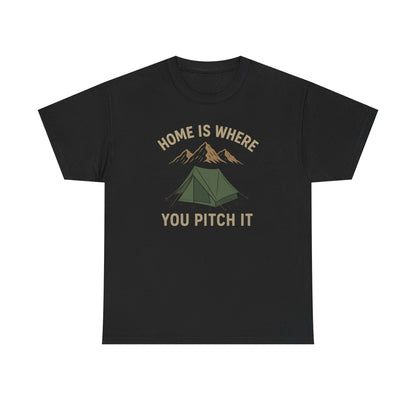 Home Is Where You Pitch It T-Shirt, Camping Tee, Outdoor Enthusiast Gift, Nature Lover Apparel, Funny Hiking Shirt, Adventure Travel [...]