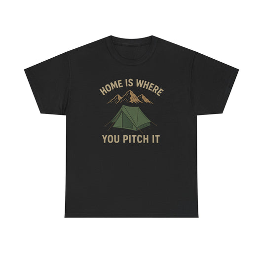 Home Is Where You Pitch It T-Shirt, Camping Tee, Outdoor Enthusiast Gift, Nature Lover Apparel, Funny Hiking Shirt, Adventure Travel [...]