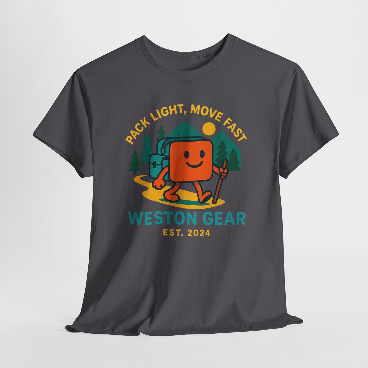 Adventurous Spirit Tee | Outdoor Hiking T-Shirt, Unisex Cotton Shirt, Gift for Nature Lovers, Camping Apparel, Cute Graphic Tee