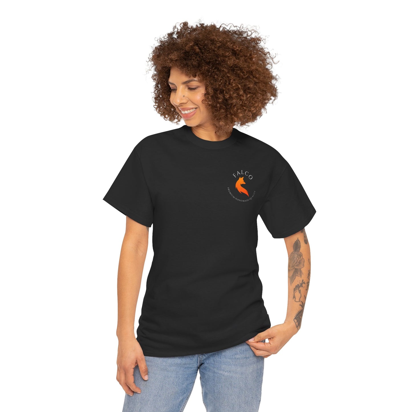 Copy of Stylish Unisex Heavy Cotton Tee with Cool Fox Design - Perfect for Casual Wear, Gift, Everyday Comfort, and Nature Lovers