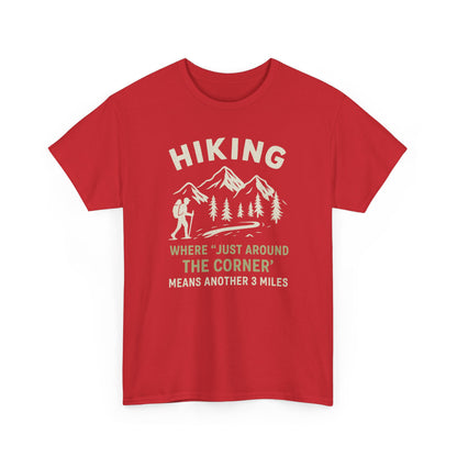 Unisex Heavy Cotton Adventure Tee – Outdoor Hiking Shirt, Sustainable Eco-Friendly T-Shirt for Nature Lovers & Everyday Wear