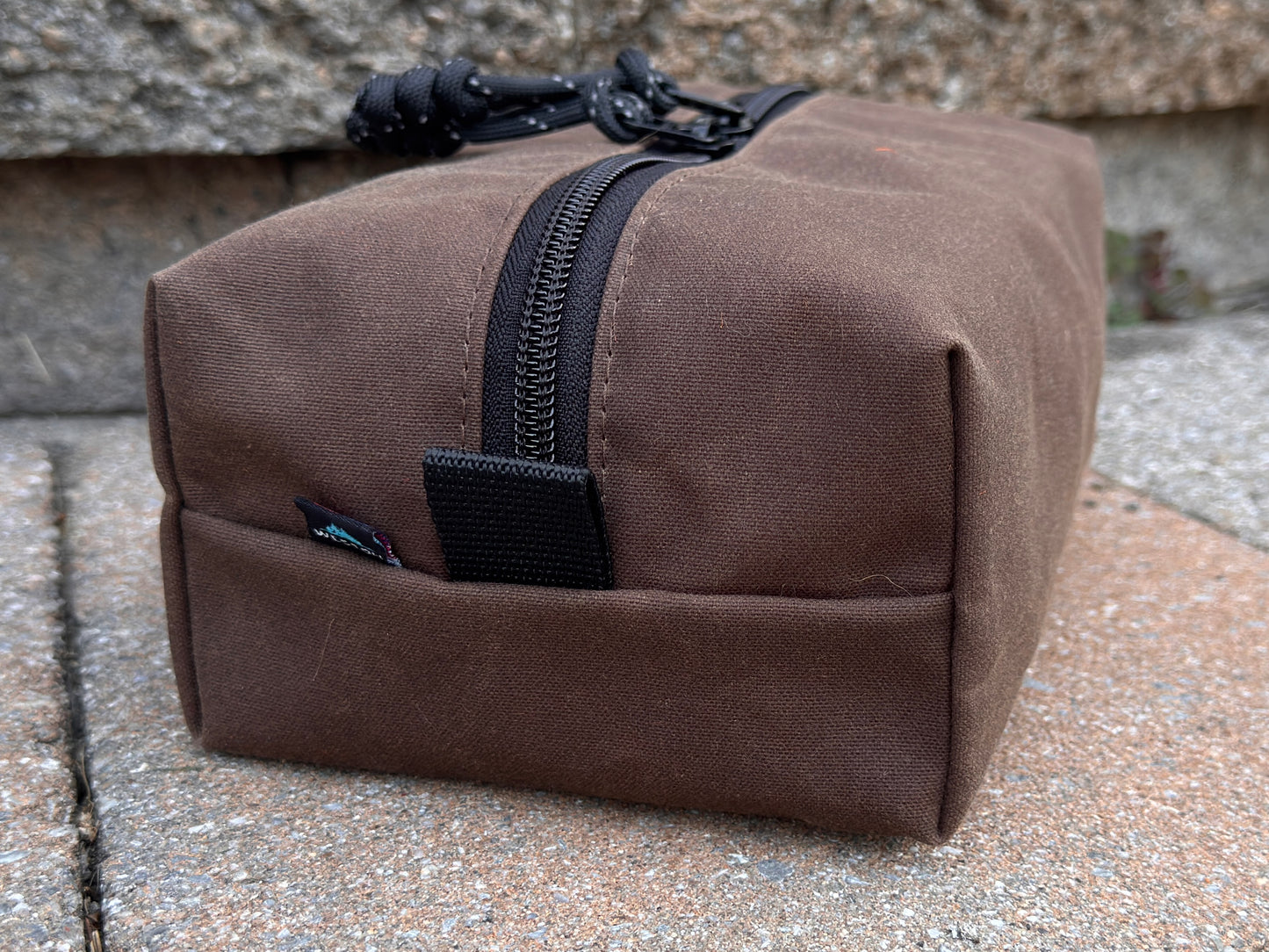 Rugged Waxed Canvas Pouch – American-Made EDC Organizer for Hiking, Camping & Survival
