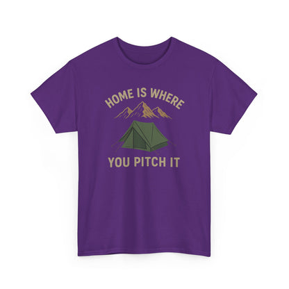Home Is Where You Pitch It T-Shirt, Camping Tee, Outdoor Enthusiast Gift, Nature Lover Apparel, Funny Hiking Shirt, Adventure Travel [...]