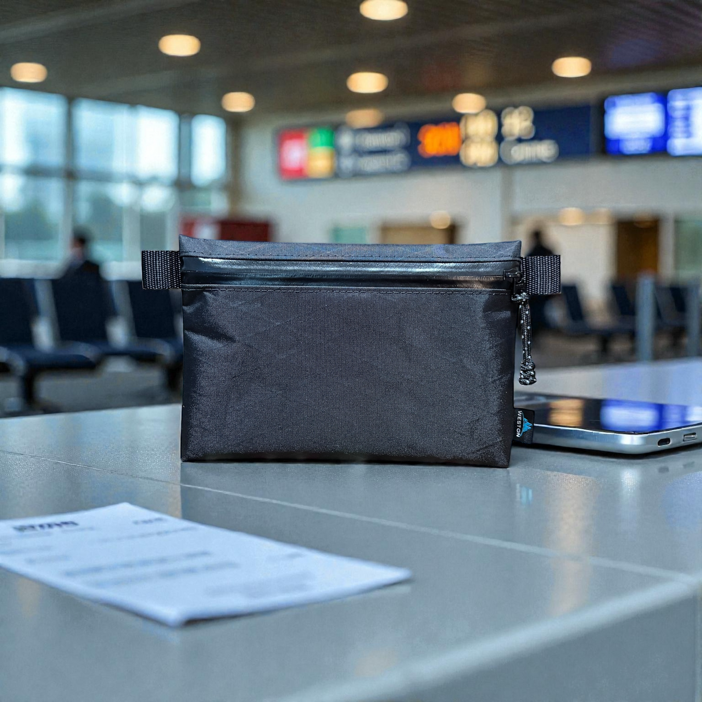 XPac Flat Pouch With RFID Lining – Ultralight Travel & EDC Organizer