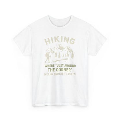 Unisex Heavy Cotton Adventure Tee – Outdoor Hiking Shirt, Sustainable Eco-Friendly T-Shirt for Nature Lovers & Everyday Wear