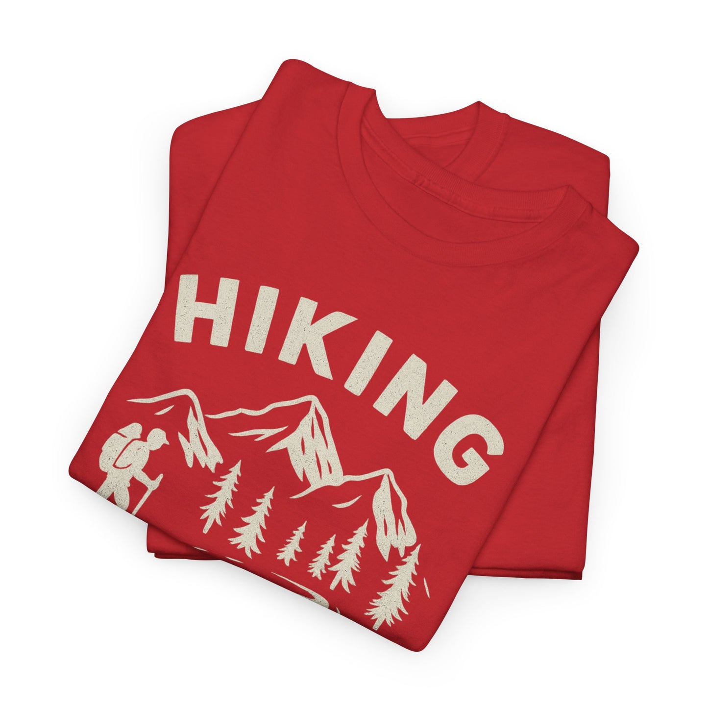 Unisex Heavy Cotton Adventure Tee – Outdoor Hiking Shirt, Sustainable Eco-Friendly T-Shirt for Nature Lovers & Everyday Wear