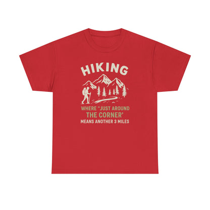 Unisex Heavy Cotton Adventure Tee – Outdoor Hiking Shirt, Sustainable Eco-Friendly T-Shirt for Nature Lovers & Everyday Wear