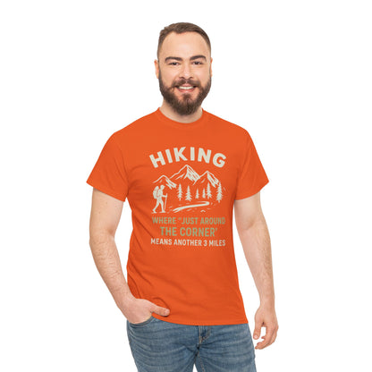 Unisex Heavy Cotton Adventure Tee – Outdoor Hiking Shirt, Sustainable Eco-Friendly T-Shirt for Nature Lovers & Everyday Wear