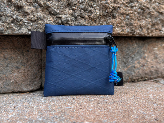 Ascent Series 3x3x1 X-Pac® Zipper Pouch – Ultralight Waterproof Wallet & Compact Gear Organizer for EDC, Hiking & Travel