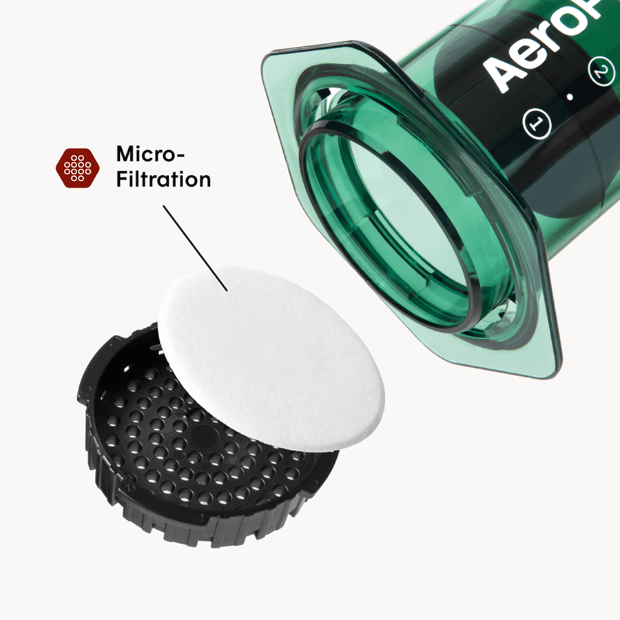 AeroPress Coffee Maker - Clear & Colors