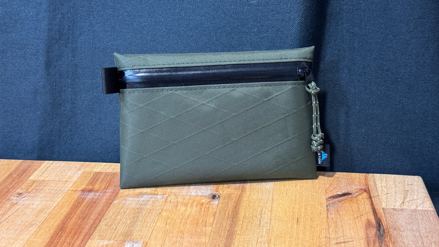 X-Pac Zip Pouches – Ultralight and Weatherproof EDC Wallets or Passport Holders for Hiking, Backpacking & Travel, Trail-Ready Adventure Gear