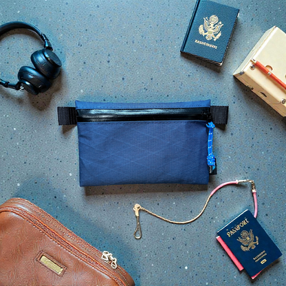 XPac Flat Pouch With RFID Lining – Ultralight Travel & EDC Organizer