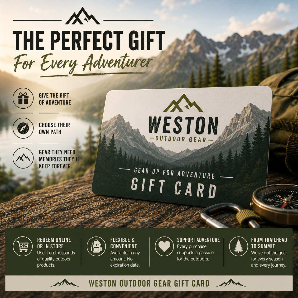 Weston Outdoor Gear Gift Card
