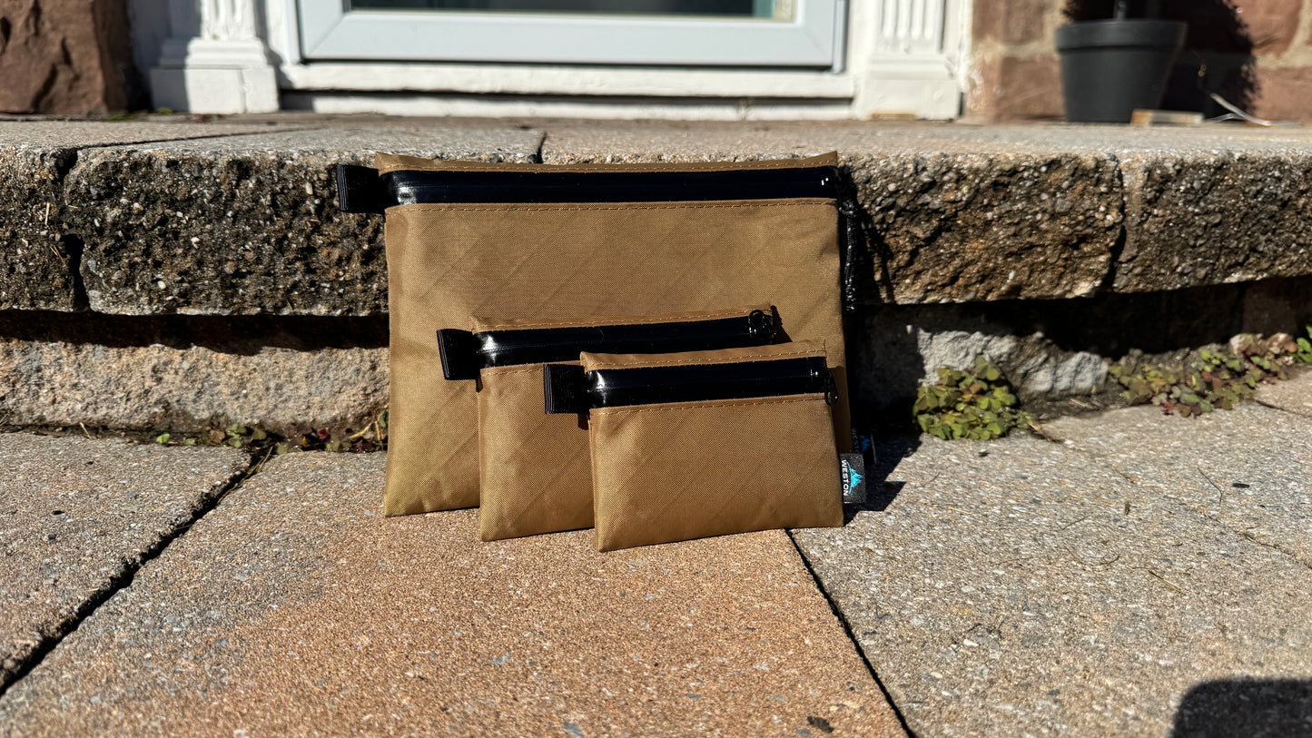 Ascent Ecopak® Ultralight Zip Pouch – Sustainable Waterproof Gear Pouch