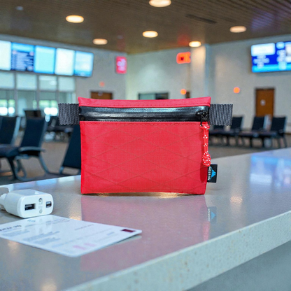 XPac Flat Pouch With RFID Lining – Ultralight Travel & EDC Organizer