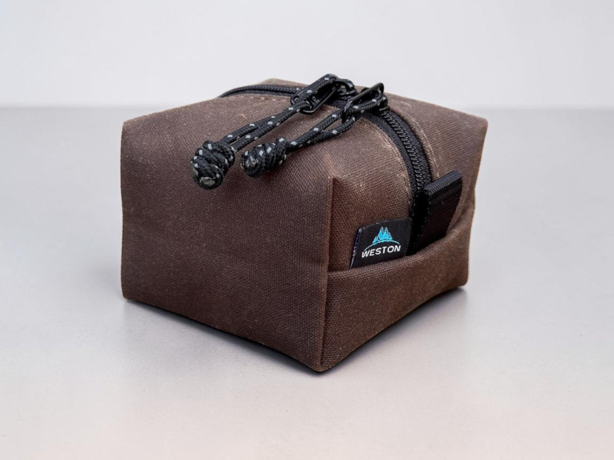 Waxed Canvas Trangia Spirit Burner Case – Rugged & Classic Fire Kit Pouch