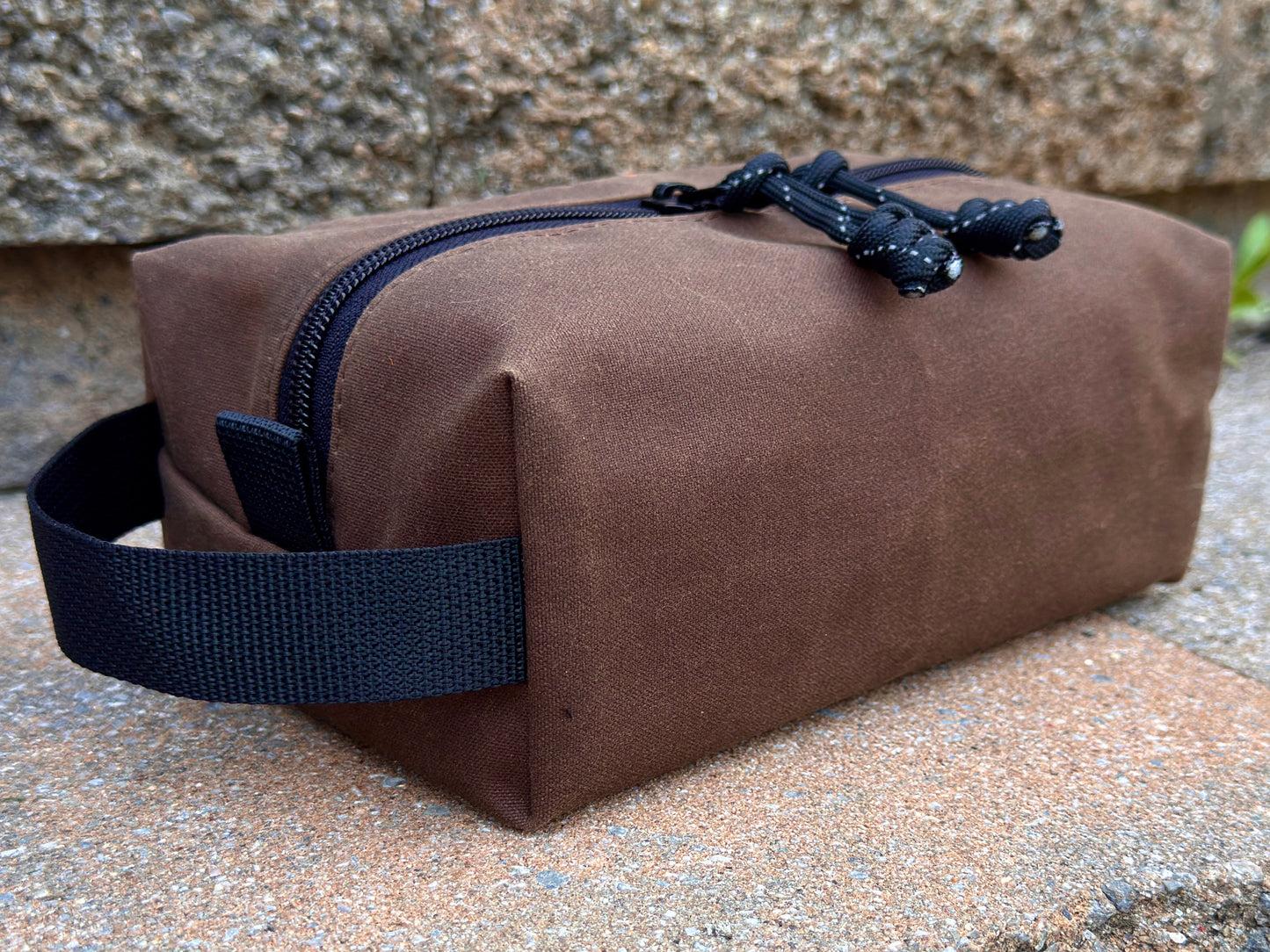 Rugged Waxed Canvas Pouch – American-Made EDC Organizer for Hiking, Camping & Survival